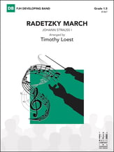 Radetzky March Concert Band sheet music cover